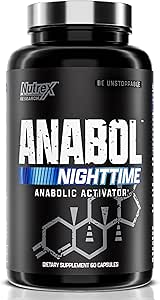 Anabol PM Nighttime Muscle Builder & Sleep Aid Measures 124; Anabolske Muscle Building Supplement Measures 124; Klinisk researched RIPFACTOR, Epicatechin & Mere Measures 124; Post Workout Muscle Recovery & Strength - 60 Pills