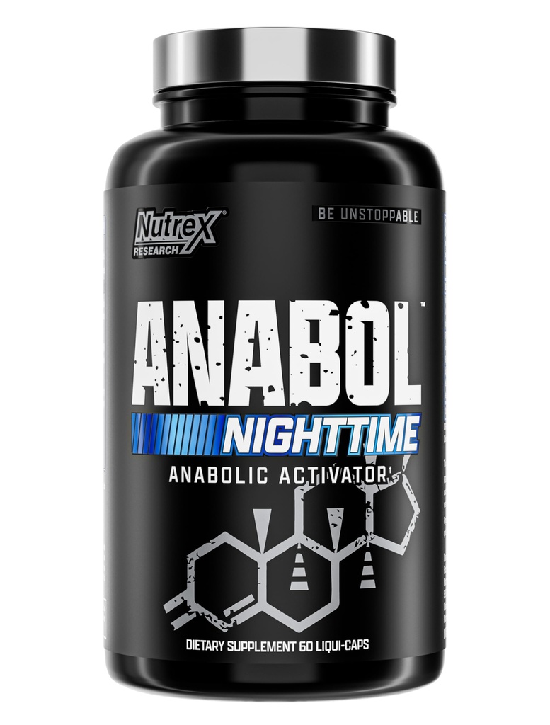 Anabol PM Nighttime Muscle Builder & Sleep Aid Measures 124; Anabolske Muscle Building Supplement Measures 124; Klinisk researched RIPFACTOR, Epicatechin & Mere Measures 124; Post Workout Muscle Recovery & Styrke - 60 Pills
