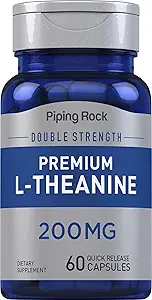 Piping Rock L- Theanine Supplement 200mg