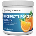 Dr. Berg Zero Sugar Hydration Keto Electrolyte Powder - Forbedret w / 1000 mg kalium & Real Pink Himalayan salt (IKKE bordsalt) - Orange Flavor Hydration Drink Mix Supplement - 50 Servering