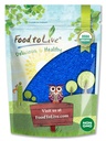 Fødevarer til levende økologisk blå Spirulina pulver, 2 Ounces - Non- GMO, Pure Raw Blue- Green Algae Extract, Vegan, Non- bestrålet, Great for Juices, Smoothies, Shakes, Drinks, og fødevarer farve
