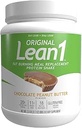 Lean1 Meal Erstatning Protein Powder, Chokolade Peanut Butter Flavor, 15 -Servering Tub.