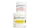 Sufficient- C 250 gram Vitamin C Immunie- ade Drink Mix og Abundant- B høj dosis B- 12 og Biotin Pink Lemonade Drink Mix Solution