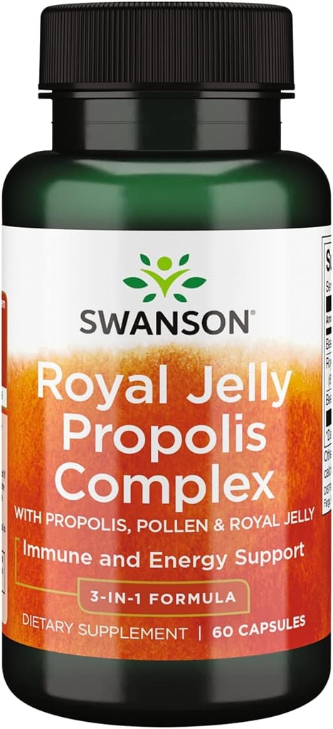 Swanson Ultra Royal Jelly Propolis Complex 60 Capsules