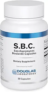 Douglas Laboratories S.B.C. (Saccharomyces Boulardii Capsules) | Shelf Stable Probiotic to Support Healthy Bowel Function | 50 Capsules