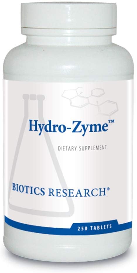 Biotics Research Hydro Zyme ™ - Digitale enzymer (Enzimas Digitivas) For kvinder og mænd - Enzymer til fordøjelse supplement indeholder betain HCL - Understøtter sund gastrisk pH & immunforsvar - 250 Enzyme
