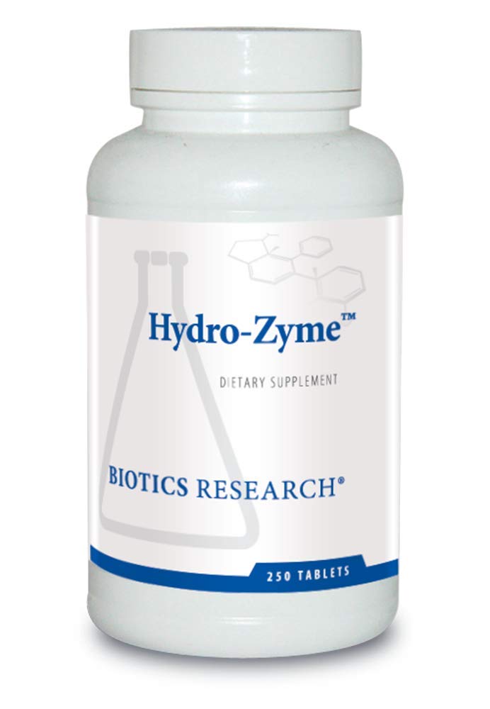 Biotics Research Hydro Zyme ™ - Digitale enzymer (Enzimas Digitivas) For kvinder og mænd - Enzymer til fordøjelse supplement indeholder betain HCL - Understøtter sund gastrisk pH & immunforsvar - 250 Enzyme