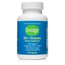 Smidge ™ HCl + enzymer - fordøjelse - 120 kapsler