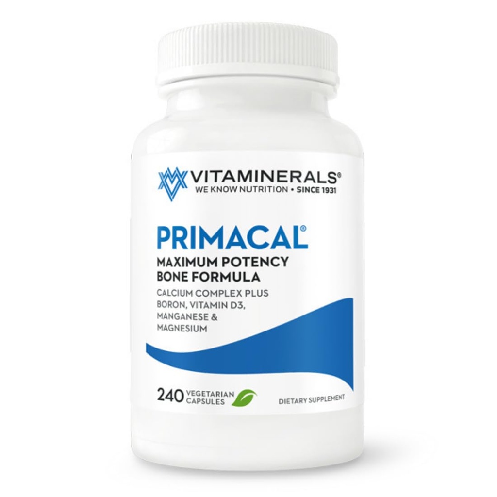 VITAMINERALS 95 Primacal ® Bone Support Maksimum Potency Calcium, Magnesium for Knogletab (240)