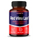 Red Vin Leaf tillæg med hest Chestnut, Beetroot, Ingefær - Naturlig støtte til Vein Styrke og cirkulation Wellness- Made in The USA (90 Greve (Pack of 1))
