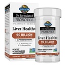 Livets have Dr. Formuleret Probiotika Platinum Series Leversundhed + 90 Millioner CFU Garanteret, En en dag Probiotika for sund afgiftning & Elimination Support, Vegan, Gluten Free, 30 Kapsler