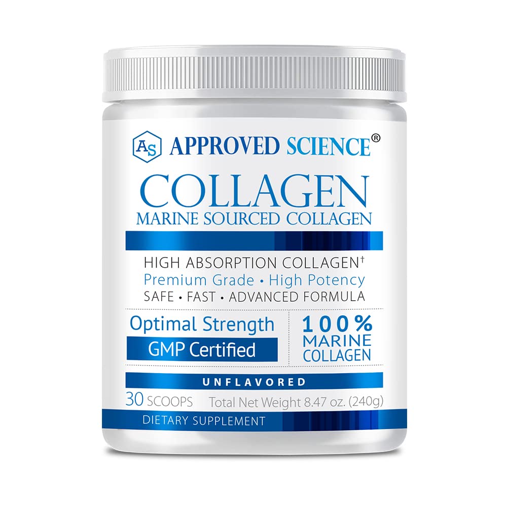 Godkendte videnskab collagen pulver - hud og hår-30 Scoops - One Month Supply