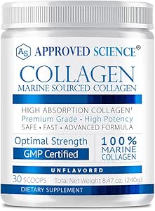Godkendte videnskab collagen pulver - hud og hår-30 Scoops - One Month Supply
