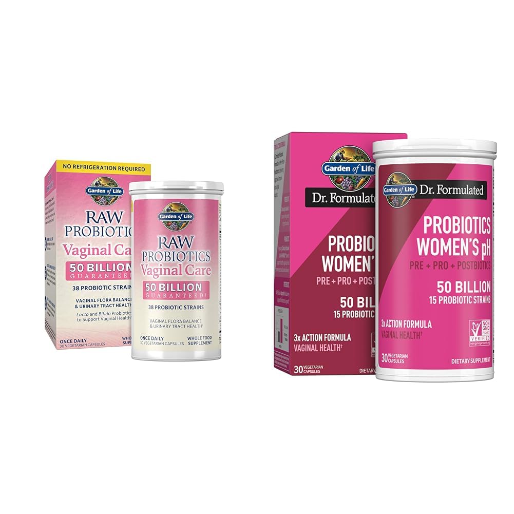 Livets have Probiotika for kvinders sundhed - Vaginal Care med 50 milliarder CFU og fordøjelsesstøtte og immunforsvar med 50 milliarder CFU - 30 dages forsyning