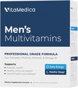 VitaMedica Mænds Multivitamin med Prostata Health Support Buddy 124; Vitamin, Mineraler, Omega3s og Saw Palmetto Buddy 124; Box med 30 Easy Daily Packs Buddy 124; Understøtter naturlig energi og søvn Buddy 124; Muskel, fælles sundhed