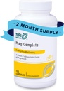 Klaire Labs SFI Health Mag Complete - Magnesium Complex Supplement - med biotilgængelig Magnesiumsuccinat, Taurinat, Malate & Citrate - Support A Sund Heart, Energy & Nerves (120 kapsler)