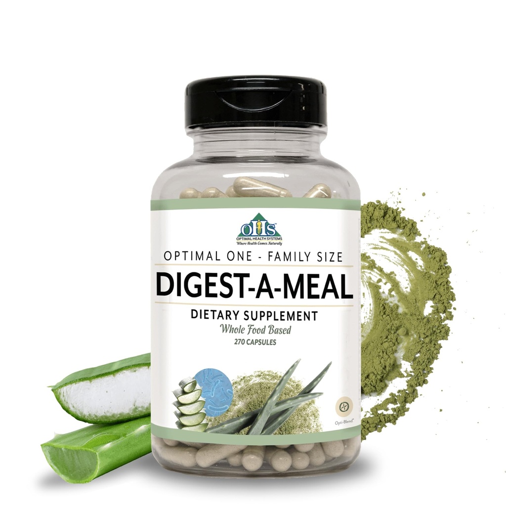 Optimal Health Systems Digest- A- Meal Note 124; Gut Health Enzyme & Probiotic