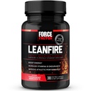 Force Factor LeanFire Pre Workout Energy Pills med Green Tea Extract og koffein til at øge energi, Build Lean Muscle, Black, 30 Greve (pakke med 1), pakke maj Vary