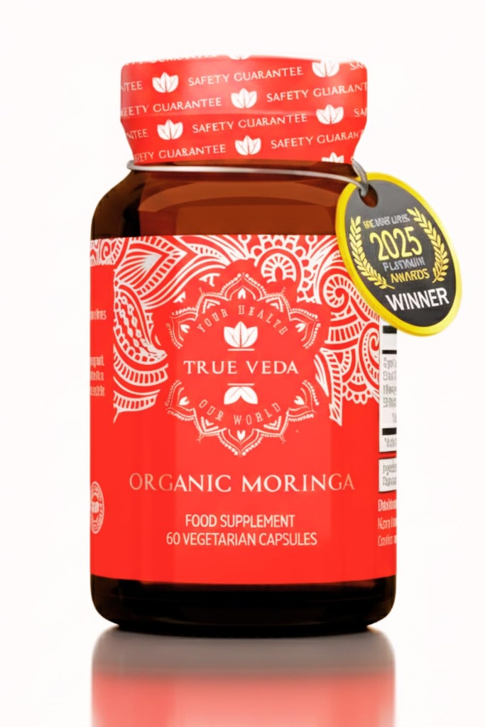 Organic Moringa Capsules Organic - Moringa Oleifera Capsules Measures 124; Natural Herbal Supplement fra Moringa Leaves Measures 124; Certified USDA Organic Measures 124; Vegan Measures 124; Moringa Leaf Capsules Superplant Measulant 124; 60 Moringa Pills