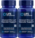 Life Extension Advanced Olive Leaf Vaskulære Support, 60 vegetariske kapsler (pakke med 2)