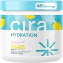 Cira Hydration Powder x Alicia McCarvells Electrolyte Drink Mix med Himalayansk salt til dehydrering Relief og Inddrivelse - Self Love Lemonade, 45 Serveringer