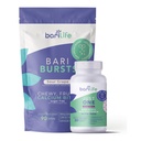 Bari Life Just One Chewable: En gang daglig Bariatric Multivitamin + Jern og og BariBurst Calcium Citrate Soft Chews for Gastric Bypass, Gastric Sleeve og Duodenal Switch (Sour Grape)