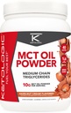 Ketologisk MCT Oil Powder Hasselnut Cream (1 LB) - Keto Coffee Creamer & Energy Support - 41 Servere af medium kæde triglycerider til Focus & Fuel