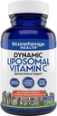 Stonehenge Health Dynamic Liposomal Vitamin C 1500mg - 90 kapsler - Advanced Formel - Phospholipider indkøbt fra non-GMO Solsikke, Understøtter sund immunsystem, Collagen Syntese & Brain Health