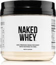 NAKED Whey 1Lb - Kun 1 Ingrediens, Græs Fed Whey Protein Powder, Ikke denatureret, Ingen Gmos, Ingen Soy, Gluten Free, Stimulere vækst, Forbedre inddrivelse - 15 Serveringer