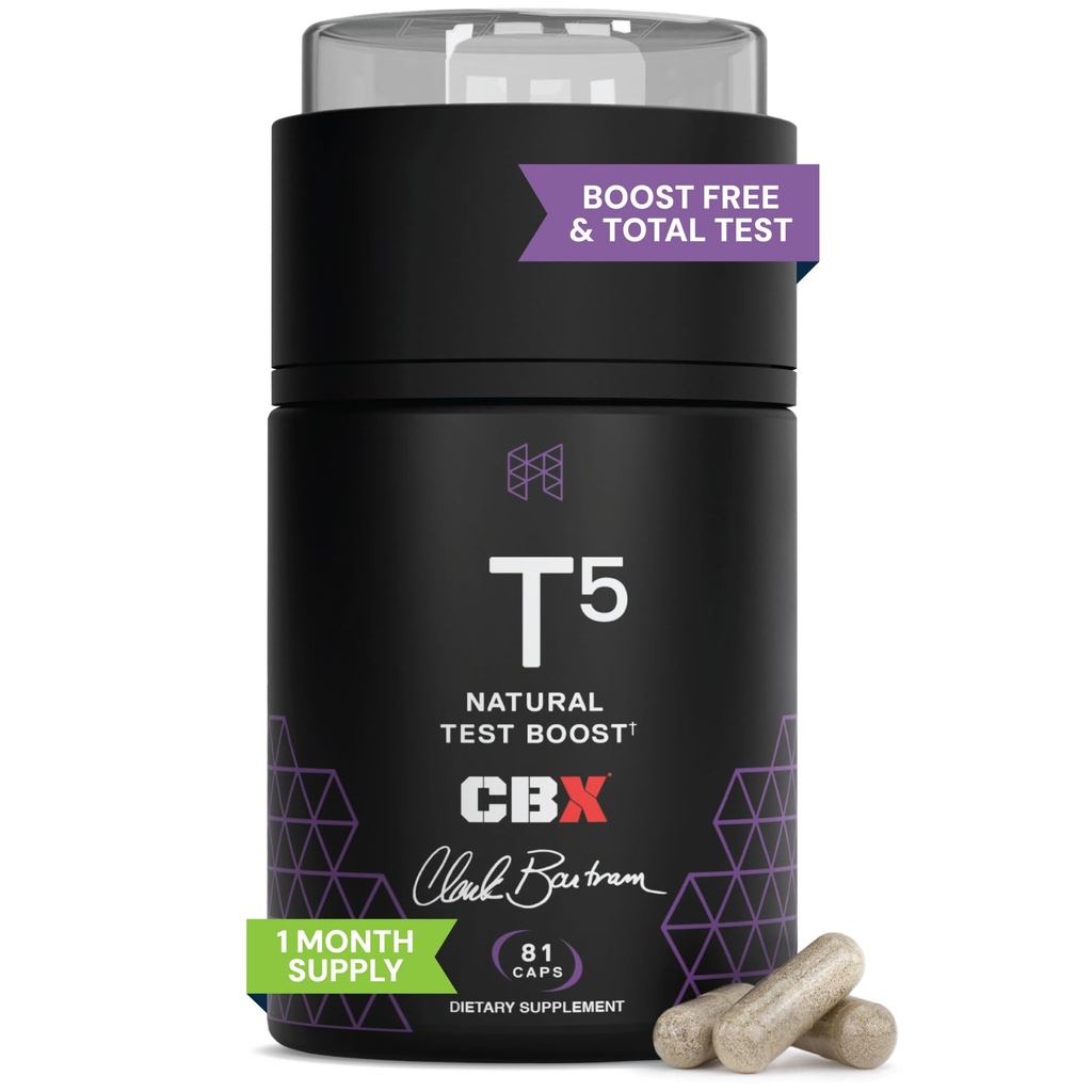 HPN T (5) Testosteron Optimering Booster Budd124; Natural Testosteron Supplement med Testofen Budding124; Forøg Endurance & Energy Budding124; Forbedre evnen til at opbygge muskler med LJ100 Budding124; Vegansk Friendly Budding124; 81 Kapsler