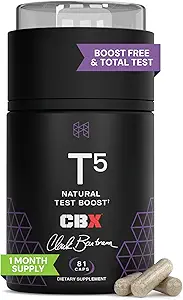 HPN T (5) Testosteron Optimering Booster Budd124; Natural Testosteron Supplement med Testofen Budding124; Forøg Endurance & Energy Budding124; Forbedre evnen til at opbygge muskler med LJ100 Budding124; Vegansk Friendly Budding124; 81 Kapsler