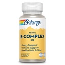 SOLARAY Methyl B Complex 50mg - Vitamin B Complex med vitamin B12, B6, B1, folinsyre, biotin og mere - Cellular Energy Supplements, Nerve Function Support - Vegan, 60- Day Garanti, 60 Servering