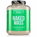 NAKED Vegan Mass - Vanilla Vegan Vægt Gainer - 1,230 Kalorier, Non- GMO, Soy & Gluten Gratis, Ingen kunstige ingredienser - 8LB Bulk - 11 Serveringer