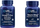 Life Extension Super Omega-3 Plus EPA / DHA Fish Oil, Sesame Lignan & Neuro- mag Magnesium L- threonat
