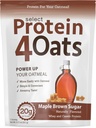 PEScience Protein4Oats, Powder to make Amazing Tasting Protein Havregryn, with Whey and Casein, Gluten Free, Maple Brown Sugar, 12 Serveringer