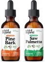 Wild & Organic Pine Bark Tinktur 2 fl oz & Saw Palmetto Tinktur 2 fl oz