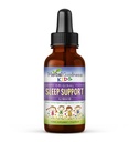 Kids Sleep Support Liquid Extract - Natural Kids Plant Based Herbal Sleep Aid, med Kamille, Guava Leaf - 1oz Liquid Extract - Herbal Goodness (1 Enhed)