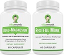 Søvn & afslapning Bundle: VitaMonk Melatonin- Free Sleep Aid + Quad Magnesium Blend