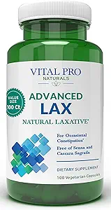 Vital Pro Naturals - Avanceret Lax Natural Laxative Formel 100 kapsler