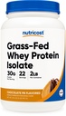 Nutricost Grass- Fed Whey Protein Isolate (Chocolate Peanut Butter) 2LBS - Non- GMO, Gluten Free, Natural Artiskoles