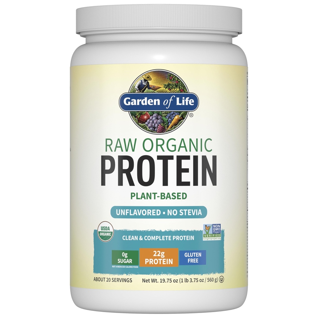 Have Organic Vegan Protein Powder, Plant Based & BCAA, Organic Protein Powder with Probiotics & Enzymes, Non-GMO, Gluten- Free Lactose Free 1.2 LB
