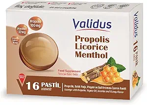 Validus Propolis + Thyme Oil + Licoerice + Honey 16 Pastille