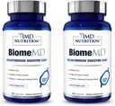 1MD Nutrition BiomeMD Probiotika Note 124; 62 Millioner CFU 'er, 15 Omfattende Protogs - Pro & Prebiotics