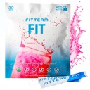 FITTEAM Fit Sticks Organic Energy and Wellness Beverage - Organic Energy Drink Mix - Mental Focus, Energy and Metabolisme Boost - Food Support and Antioxidants - 30 individuelt indpakkede Stick Packs
