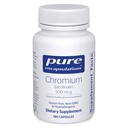 Ren indkapsling Chrom (Picolinate) 500 mcg - for Lipid & Kulhydrat Metabolisme * - Mineral supplement - Superior Absorption Chrom Supplement - Vegan & Gluten Free - 180 Kapsler