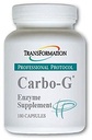 TRANSFORMERING GENESIS AF GOD SUNDHED Enzymer Carbo- G Høj potens Enzyme Blend Formel Supplement med Probiotika & urter, for Kulhydrat opdeling, Nutrient Absorption, 180 Kapsler
