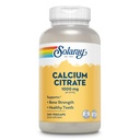 Solaray Calcium Citrate 1000mg - Chelated Calcium Supplement - Understøtter Knoglestyrke og sunde tænder - Let at hive - 60- dag garanti, Vegan - 60 Servere, 240 VegCaps