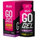 BARE YDEEVNE NETRITION, BPN Go Gel Endurance, 24g Kulhydrater & 100 kalorier per pakke, Vegan + Gluten Free Running Gel, 10 Single-Serving Packs, Blandet Berry