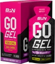 BARE YDEEVNE NETRITION, BPN Go Gel Endurance, 24g Kulhydrater & 100 kalorier per pakke, Vegan + Gluten Free Running Gel, 10 Single-Serving Packs, Blandet Berry