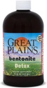 Yerba Prima Liquid Great Plains Bentonite Clay - from Ancient Volcanic Ash - Natural Mineral Supplement
